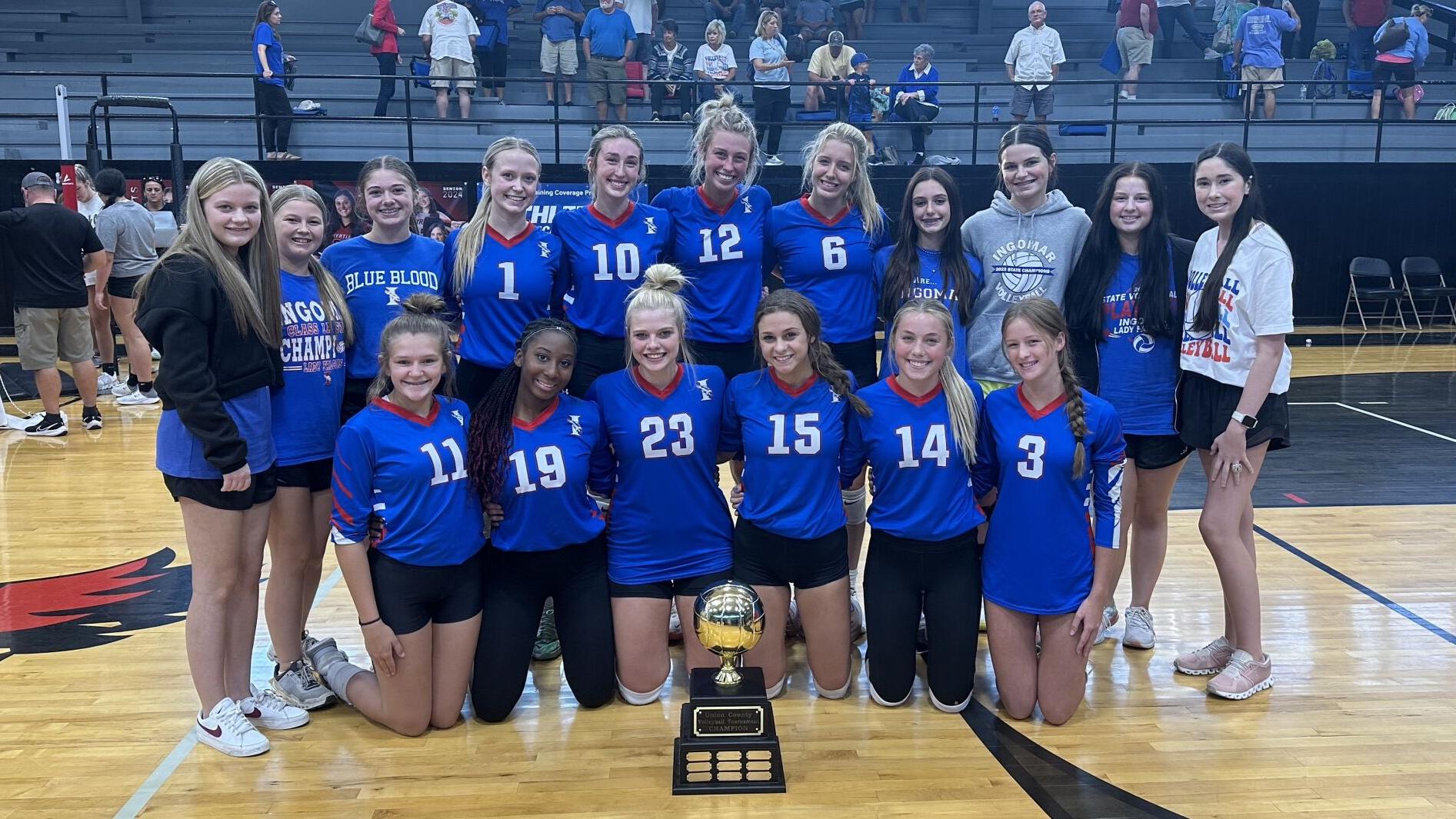 Lady Falcons repeat as Union County champions